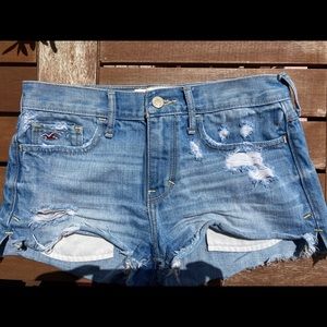 Hollister Denim Short Shorts